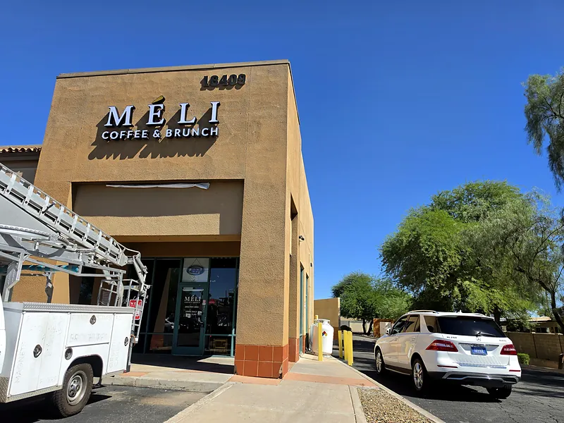 Dimensional letters for Meli Coffee & Brunch in Cave Creek, AZ by Win Signs