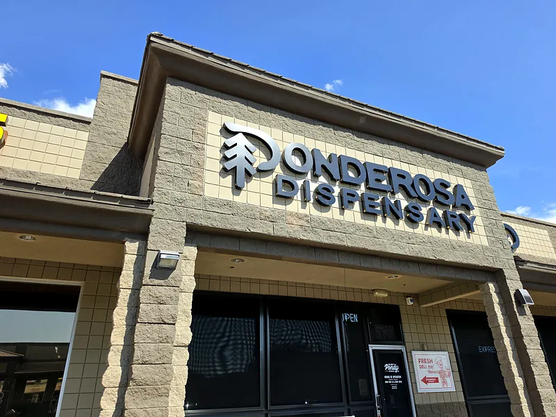 Dimensional letters for Ponderosa Dispensary in Cave Creek, AZ by Win Signs