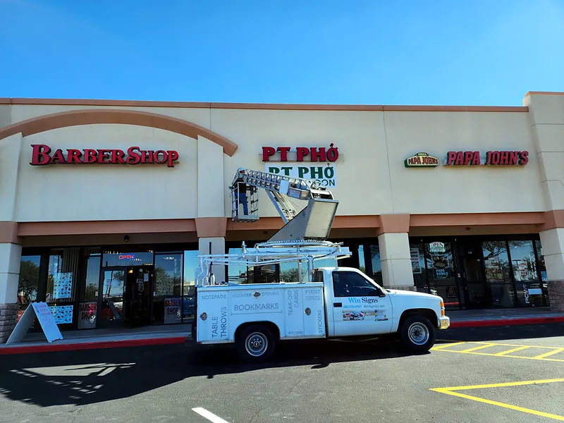 Channel letters (install) for PT Pho by Win Signs